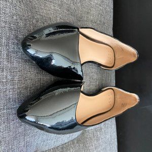 Black Patent Leather Size 7 Flat